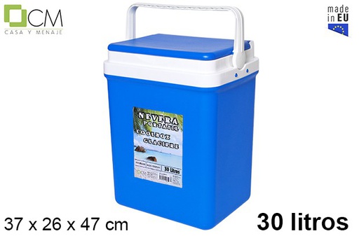 [102962] Geladeira azul 30 l.