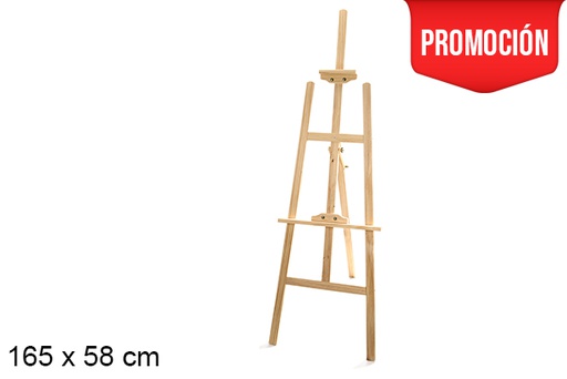 [104833] Wooden easel for painting 165 cm