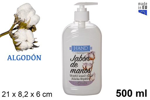 [107456] Jabon liquido de manos algodon 500ml