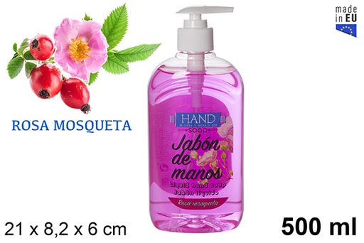 [107459] Rosehip liquid hand soap 500 ml