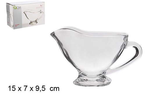 [102453] Saucière en verre 200 ml