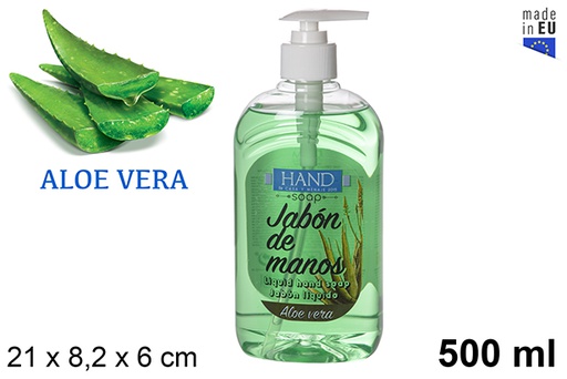 [107458] Aloe vera liquid hand soap 500 ml