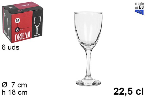 [203491] Copa cristal dream vino 225ml