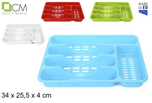 [103043] Separates plastic cutlery in assorted colors