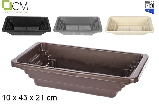 [105790] Passoireà légumes en plastique pour évier couleurs assorties