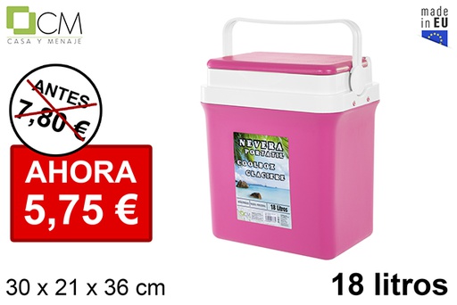 [107772] Pink icebox 18 l.