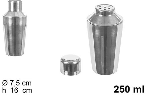 [105801] Shaker en métal 250 ml