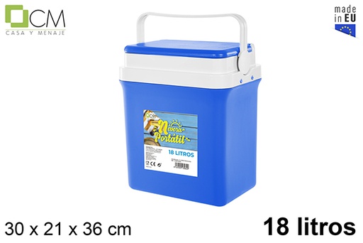 [103062] Blue icebox 18 l.
