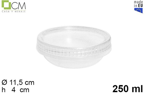 [103126] Twist top food storage container 250 ml