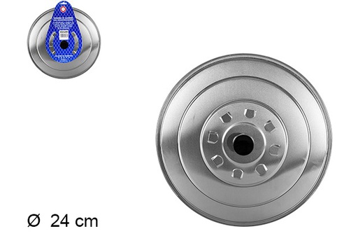 [203869] Tapa aluminio con desvaporizador 24 cm