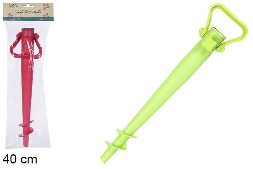 [107247] Picchetto in plastica per ombrellone 40 cm