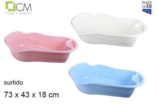 [103107] Children's plastic bathtub in pastel colors