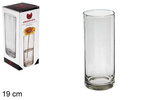 [107732] Florero cristal angela 19cm