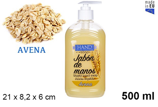 [108016] Jabón líquido de manos avena 500 ml