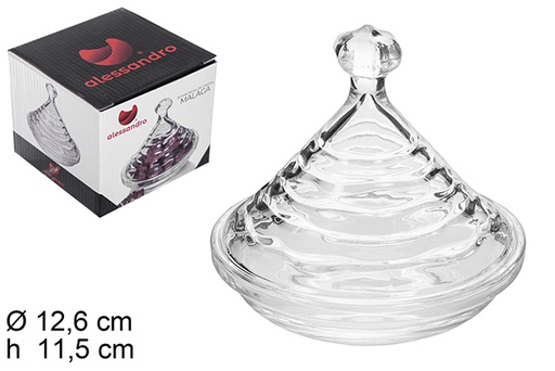 [107761] Málaga glass candy bowl