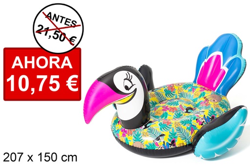 [204300] Disney Fashion inflatable toucan 207x150 cm