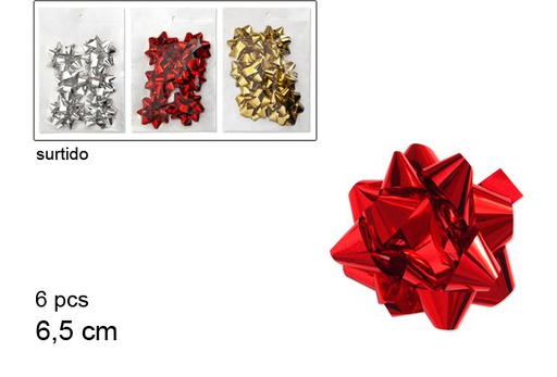 [107551] Pack 6 arcos cores sortidas 6,5 cm