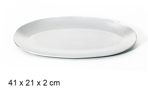 [107579] Bandeja ovalada plata 41x21 cm