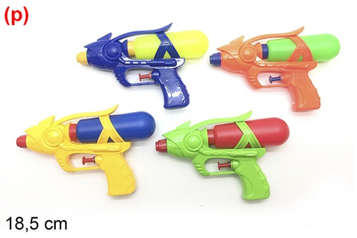 [108461] Pistola ad acqua colori assortiti 18,5 cm