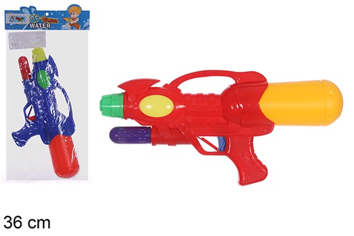 [108516] Pistola ad acqua con primer colori assortiti 36 cm