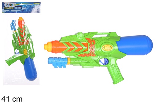 [108519] Pistola ad acqua con primer colori assortiti 41 cm