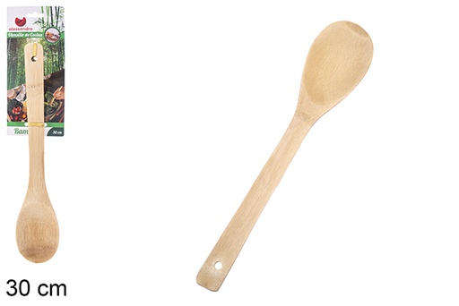 [107933] Colher de bambu 30 cm 