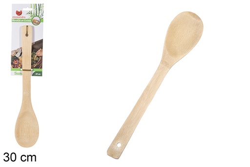 [107933] Cuchara bambú 30 cm