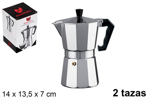 [108034] Aluminum coffee maker 2 cups