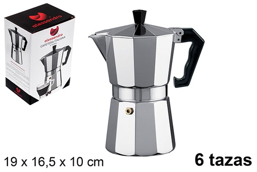 [108036] Cafetière en aluminium 6 tasses