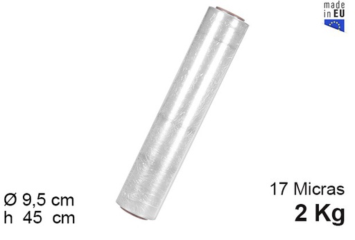 [108914] Film estirable transparente 17 micras ancho 450 2 kilos