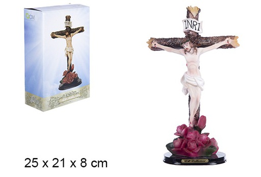 [107842] Crucifix figure 24 cm
