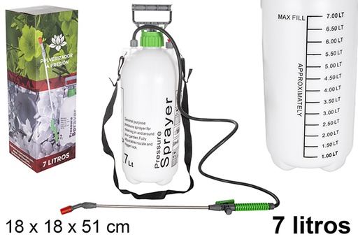 [108312] Garden pressure sprayer 7 l.