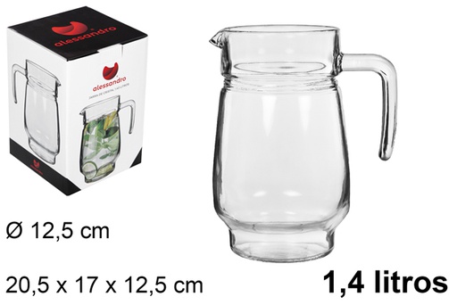 [108127] Glass jug 1,40 l.