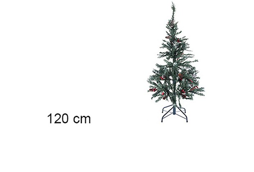 [109402] Árvore de Natal decorada 120 cm
