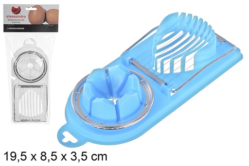 [107926] Affettatrice per uova 2 forme