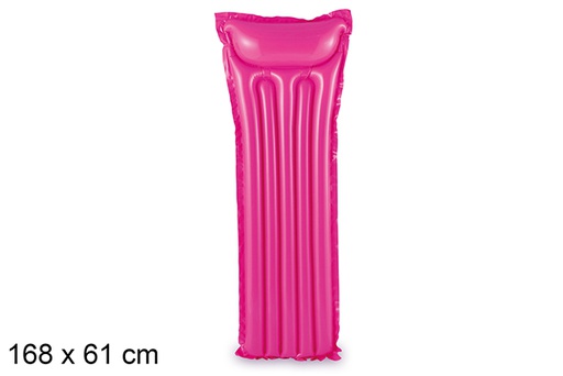[204427] Colchão inflável rosa 183x69 cm