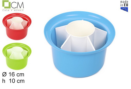 [102927] Scolaposate tondo in plastica in colori assortiti