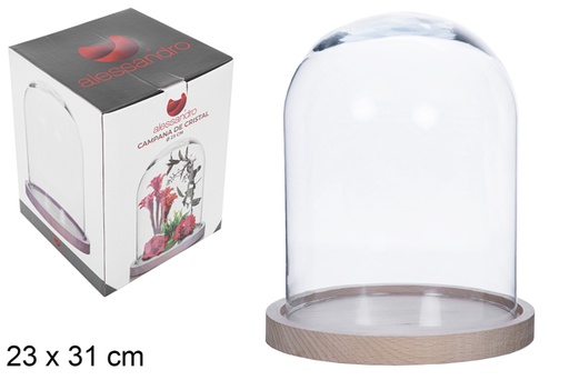 [107656] Cloche en verre 23x31 cm