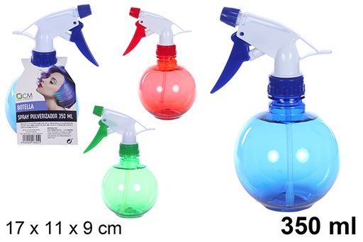 [108325] Ball plastic sprayer assorted colors 350 ml