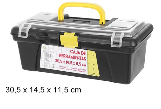 [108326] Plastic tool box 30,5x14,5 cm