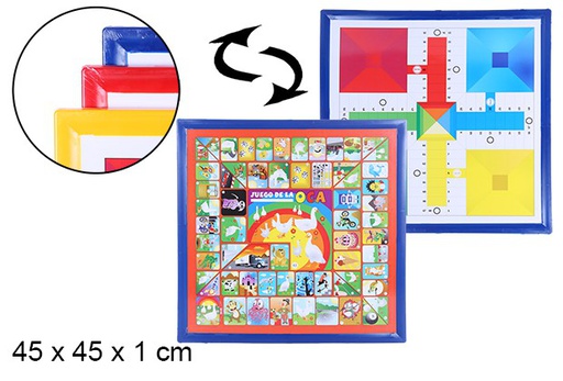 [108387] Parcheesi e tábua de ganso 45 cm