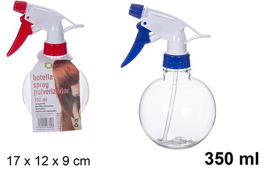 [108389] Pulvérisateur en plastique à billes transparent 350 ml