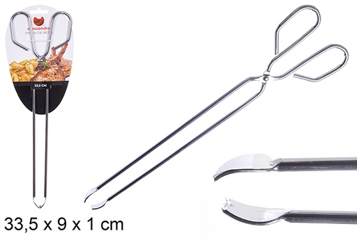 [108316] Pinzas de metal cocina 33,5 cm
