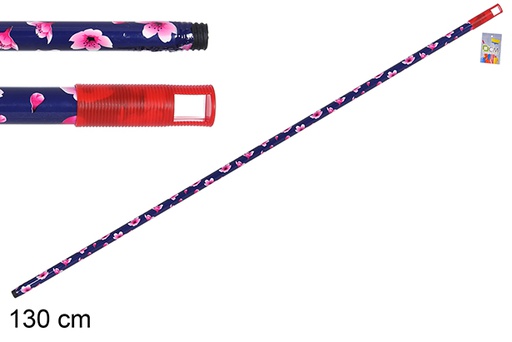 [108613] Flowers decorated stick 130 cm