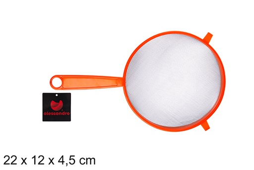 [108344] Colador plástico color naranja 12 cm