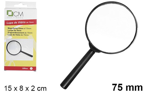 [108990] Loupe en verre de 75 mm