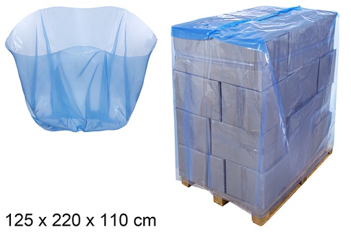 [110369] Plastic covers for pallets 125x220 cm