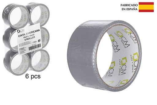 [110032] Silver duct tape 48x10 cm