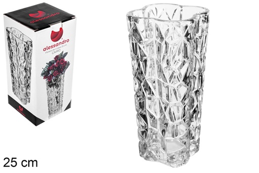 [109015] Vase en verre Cairo 25 cm