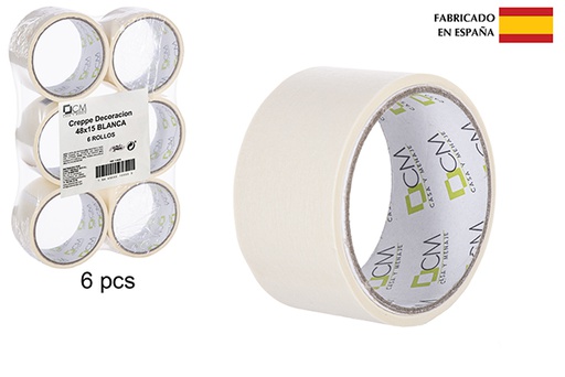 [110030] Ruban de peintre blanc 48x15 cm